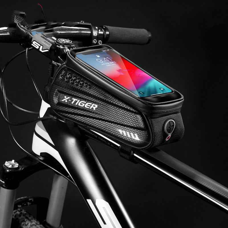 Bicycle Hard Shell Storage Package for Mountain Bike Tubes and Accessories