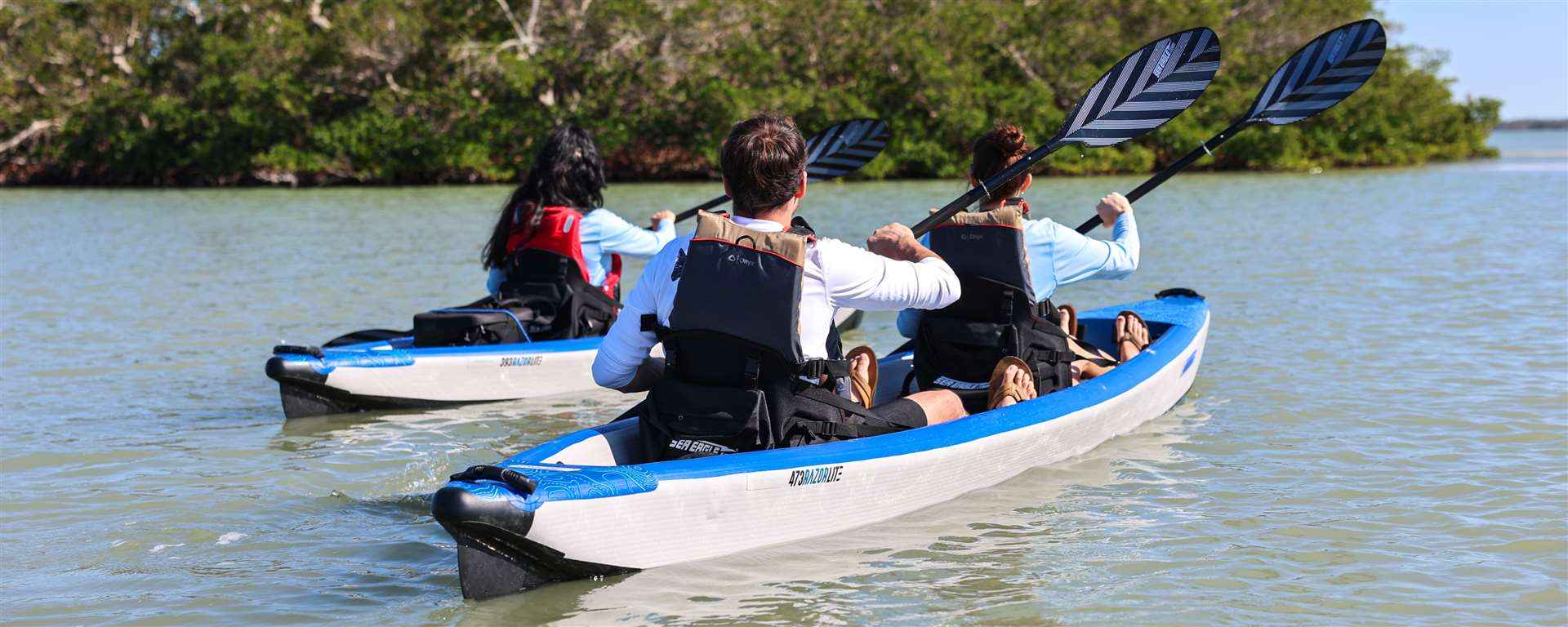 Sea Eagle 473rl RazorLite™ Pro Tandem Inflatable Kayak Package