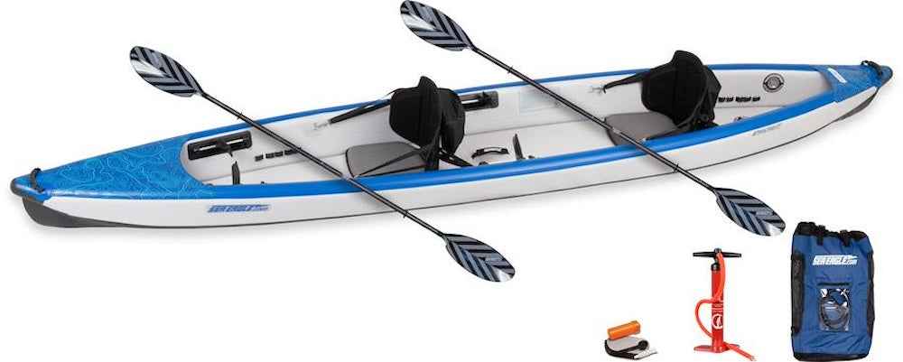 Sea Eagle 473rl RazorLite™ Pro Tandem Inflatable Kayak Package