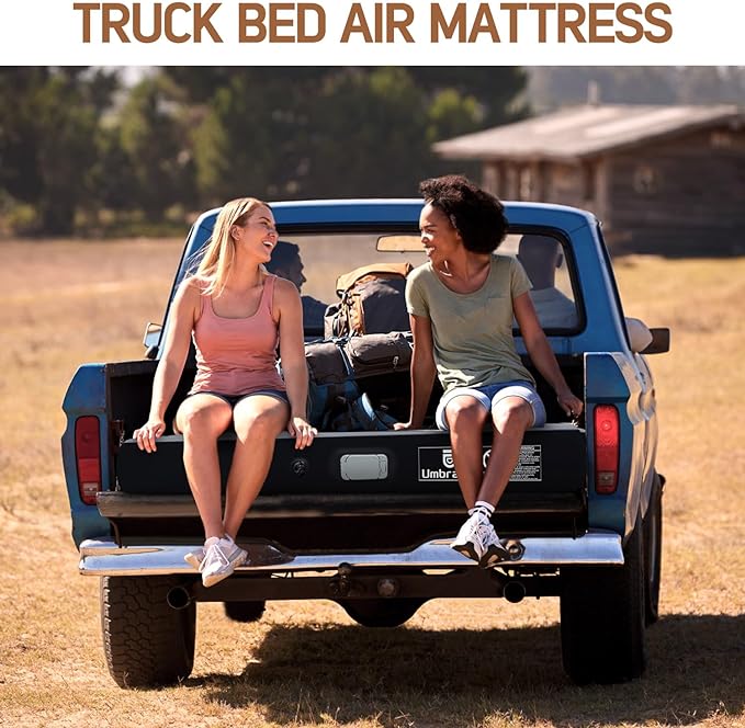 Umbrauto Truck Bed Air Mattress 3.0 with Built-In Rechargeable Pump (5.5–6.5 ft Beds)
