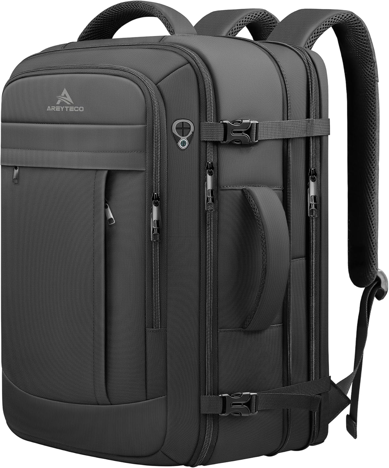 50L Expandable Travel Laptop Backpack – Fits 17" Laptop | Apex Traverse