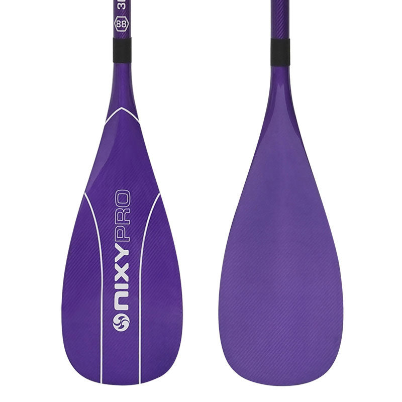 NIXY 100% 3K Carbon Fiber SUP Pro Paddle – 3-Piece Adjustable Performance Paddle