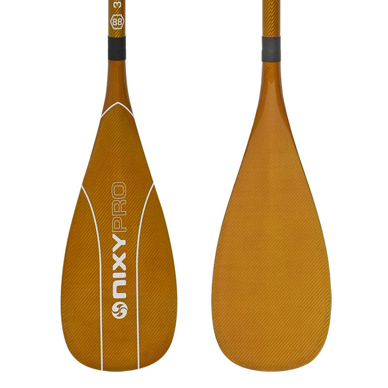 NIXY 100% 3K Carbon Fiber SUP Pro Paddle – 3-Piece Adjustable Performance Paddle