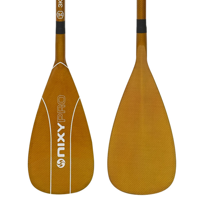 NIXY 100% 3K Carbon Fiber SUP Pro Paddle – 3-Piece Adjustable Performance Paddle