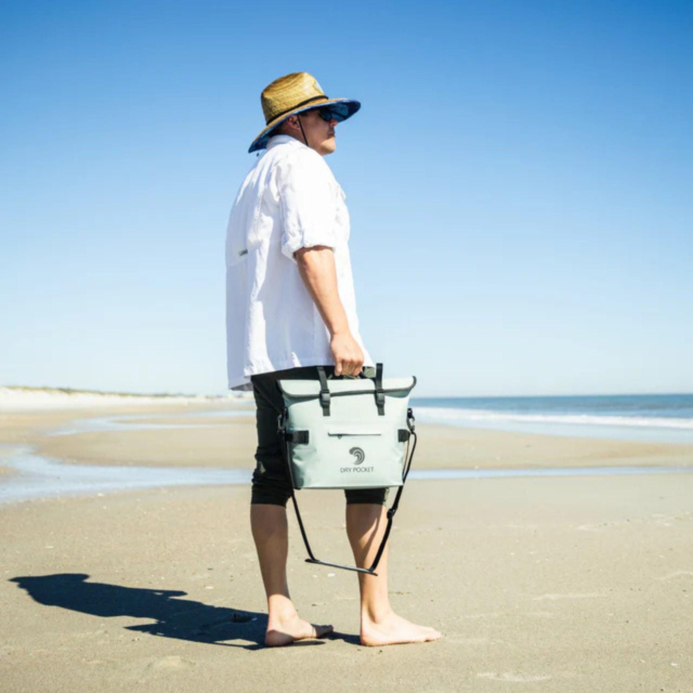 Waterproof Floating Cooler Bag – Desert Sage | IPX8 Airtight Cooler & Dry Bag