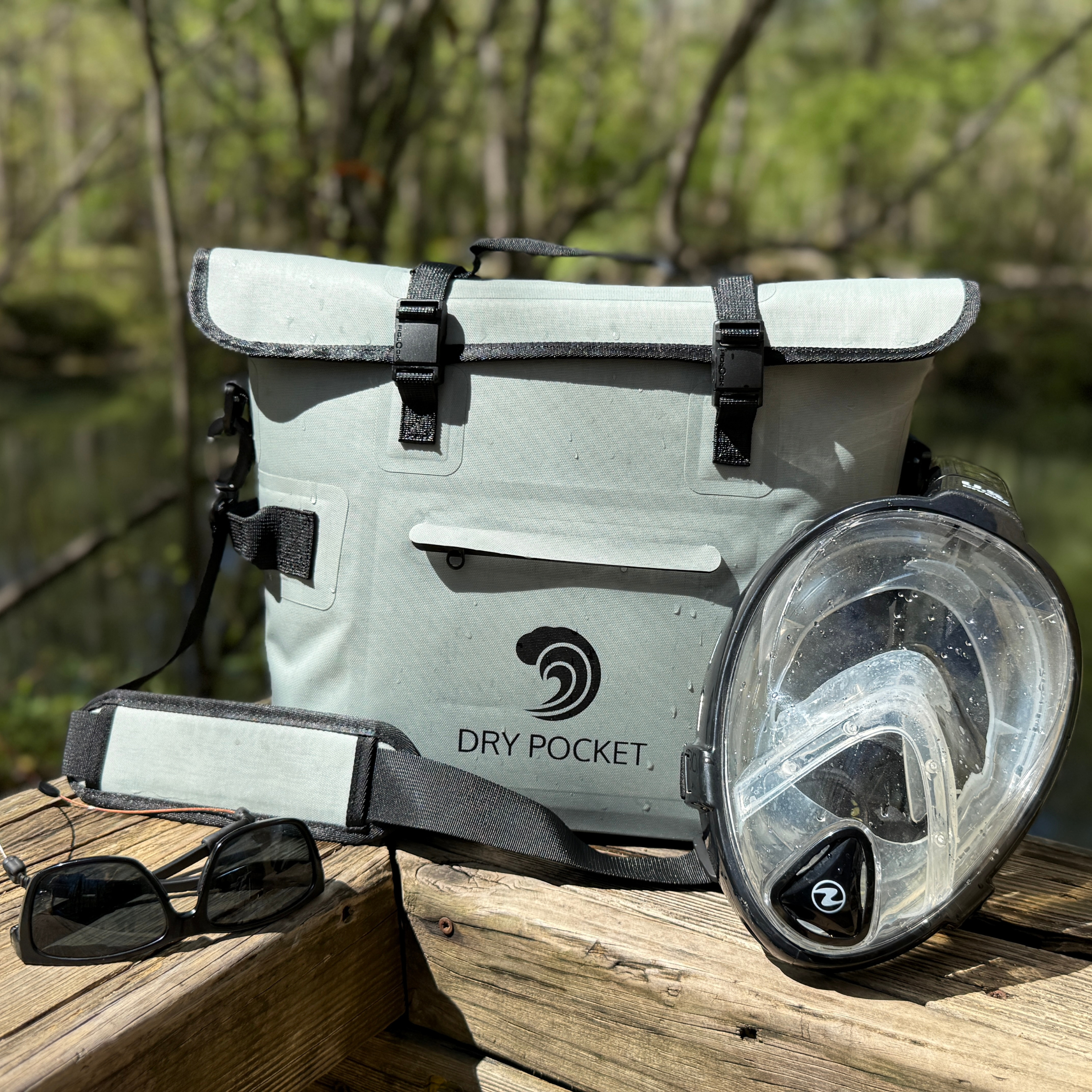 Waterproof Floating Cooler Bag – Desert Sage | IPX8 Airtight Cooler & Dry Bag