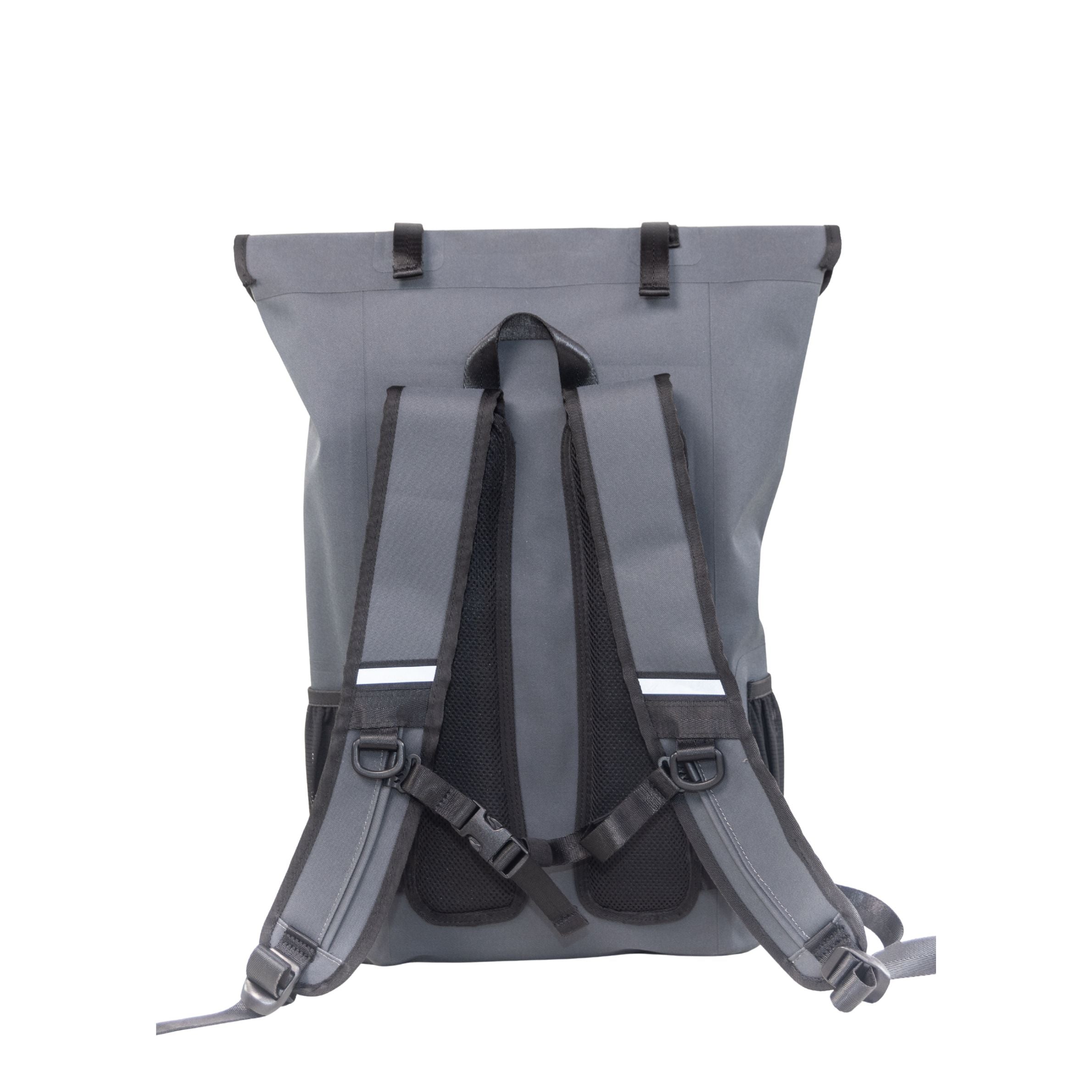Waterproof Floating Backpack Dry Bag 25L – IPX8 Airtight Adventure Pack (Grey)