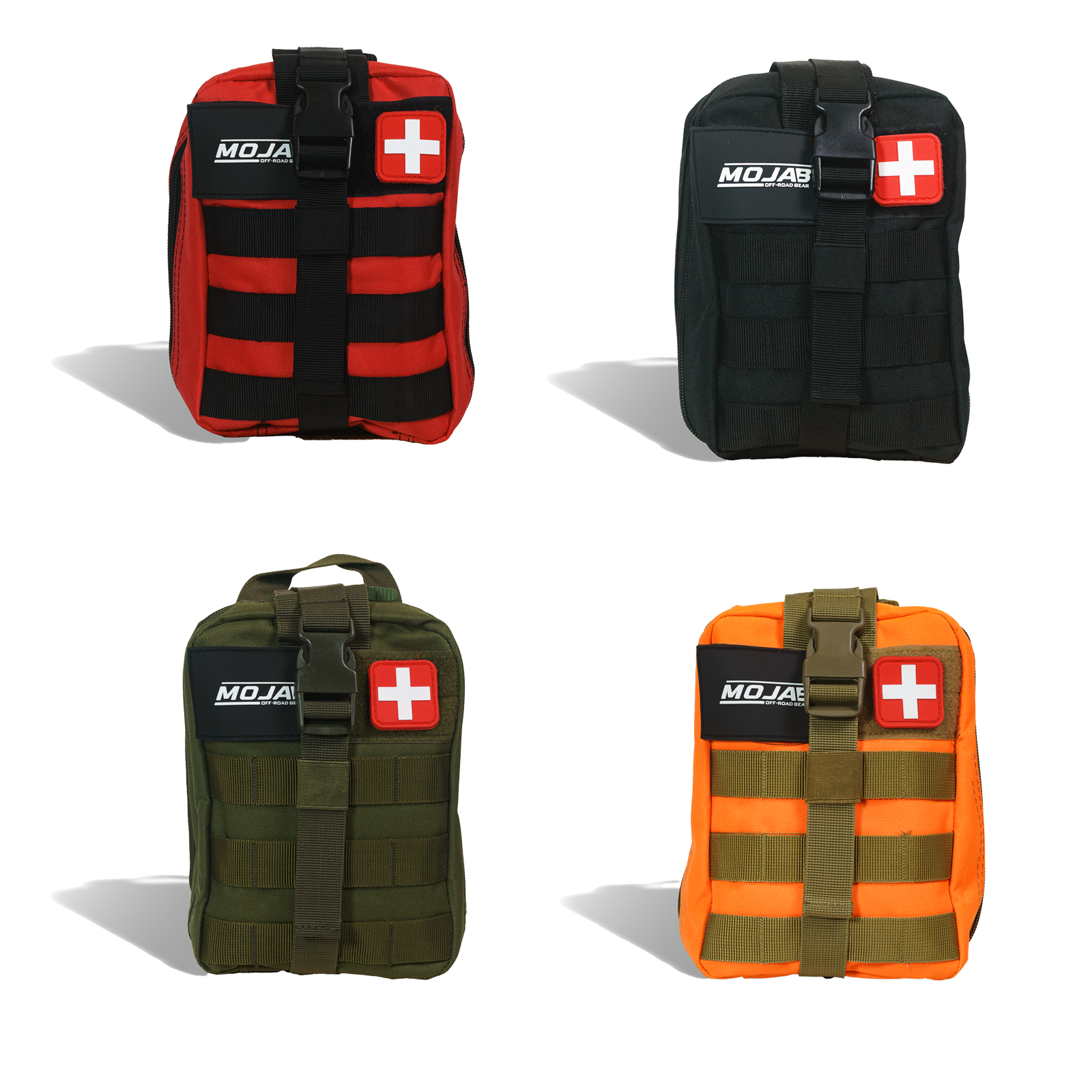 151-Piece Emergency First Aid Kit with Tactical MOLLE Pouch