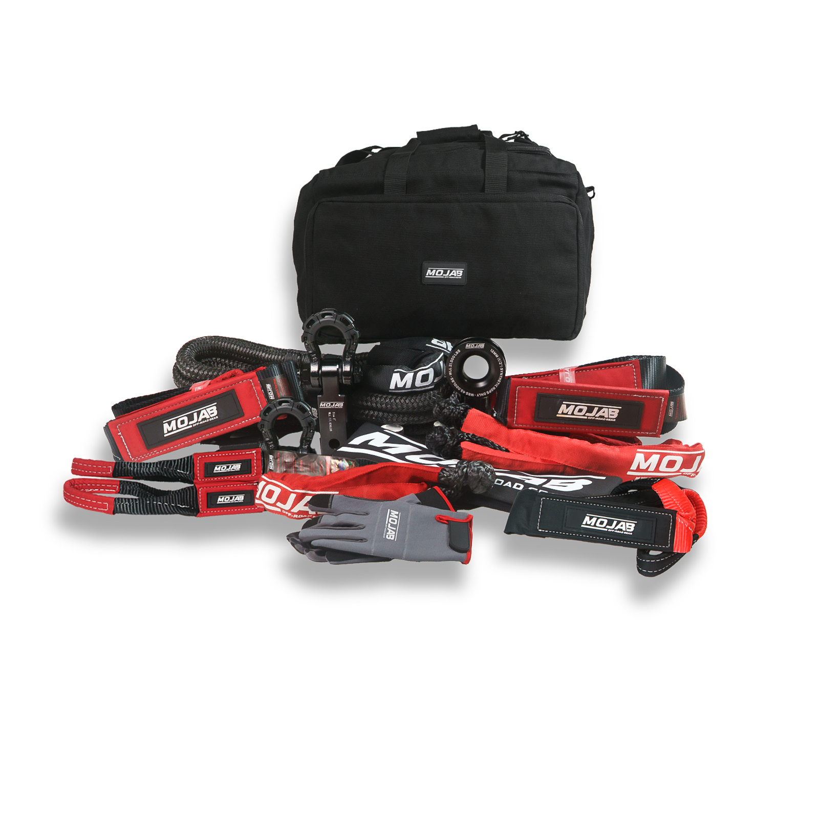 Heavy-Duty Vehicle Recovery Kit – 14 Piece Complete Recovery System