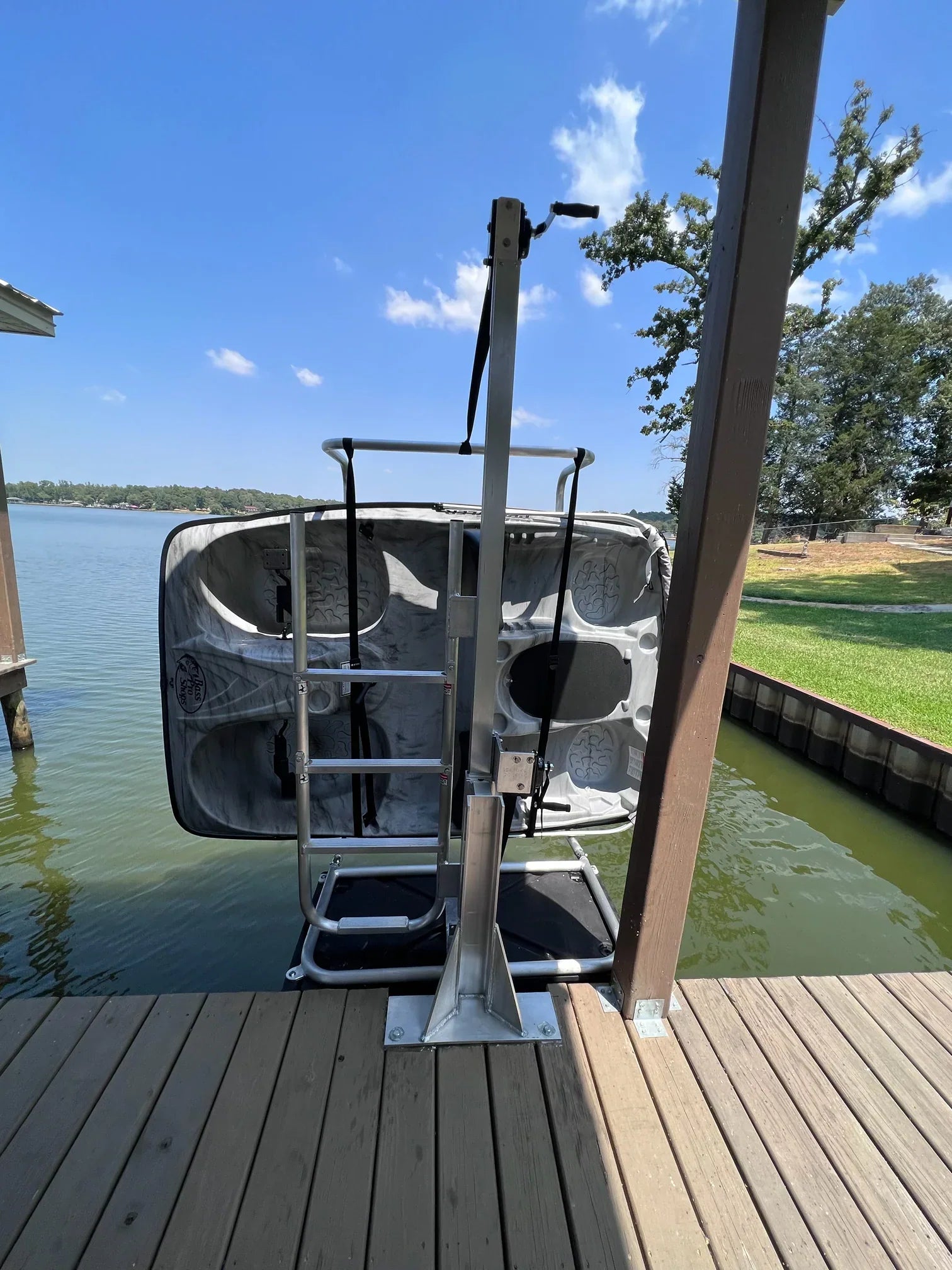 Fixed Dock Kayak Launch & Stow – Pro Series Aluminum Dock Access System