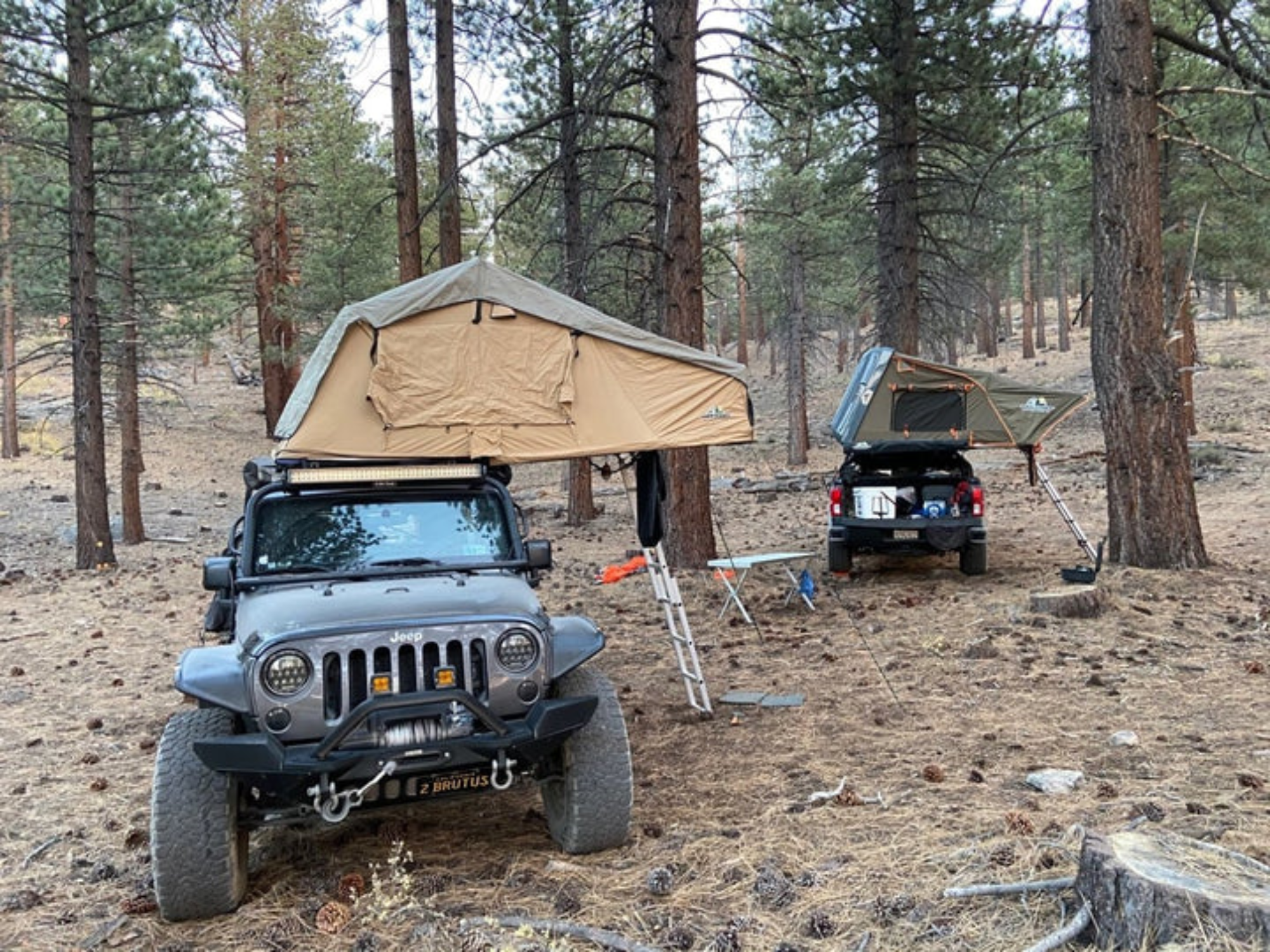 Tuff Stuff Alpha™ Hard Shell Rooftop Tent – 4 Person