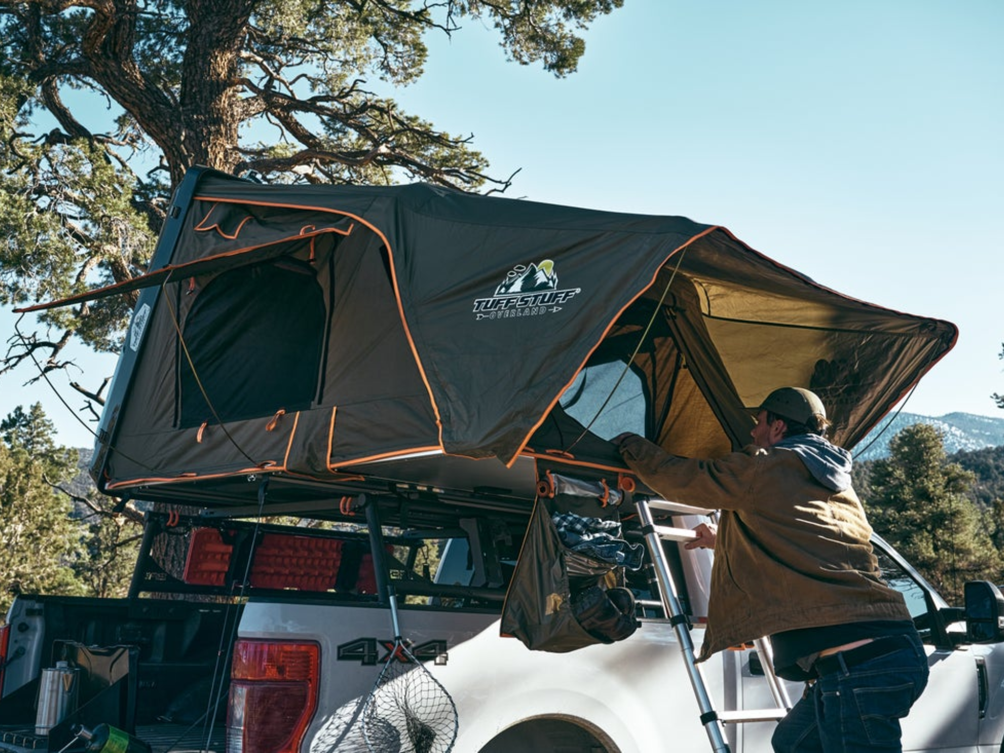 Tuff Stuff Alpha Hard Shell Rooftop Tent - 4 Person