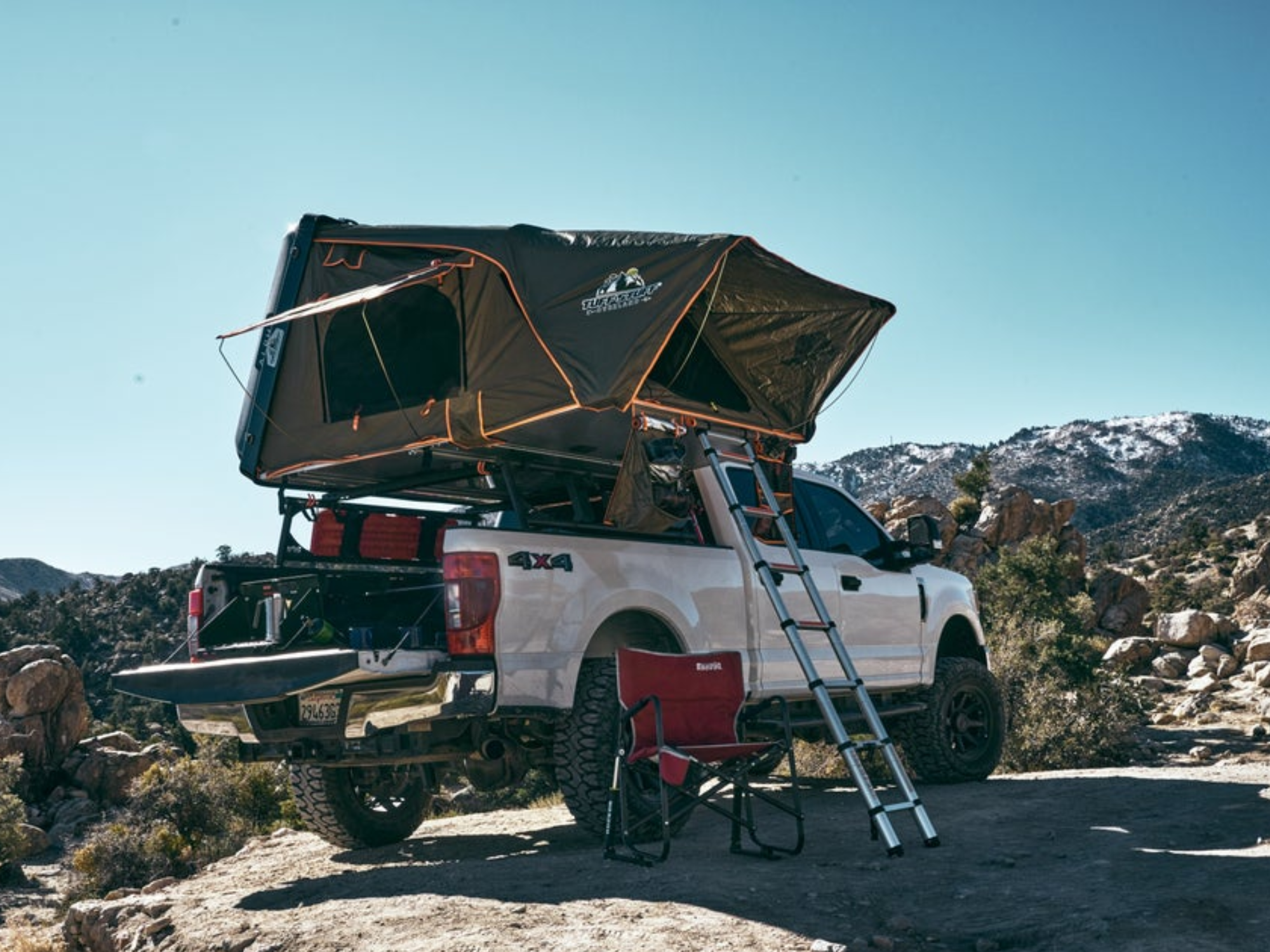 Tuff Stuff Alpha™ Hard Shell Rooftop Tent – 4 Person
