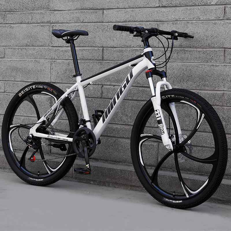Mountain Bike Bicycle 24 26 Inch Disc Brake Shock Absorption Bicycle Men's And Women's Variable Speed Bicycle