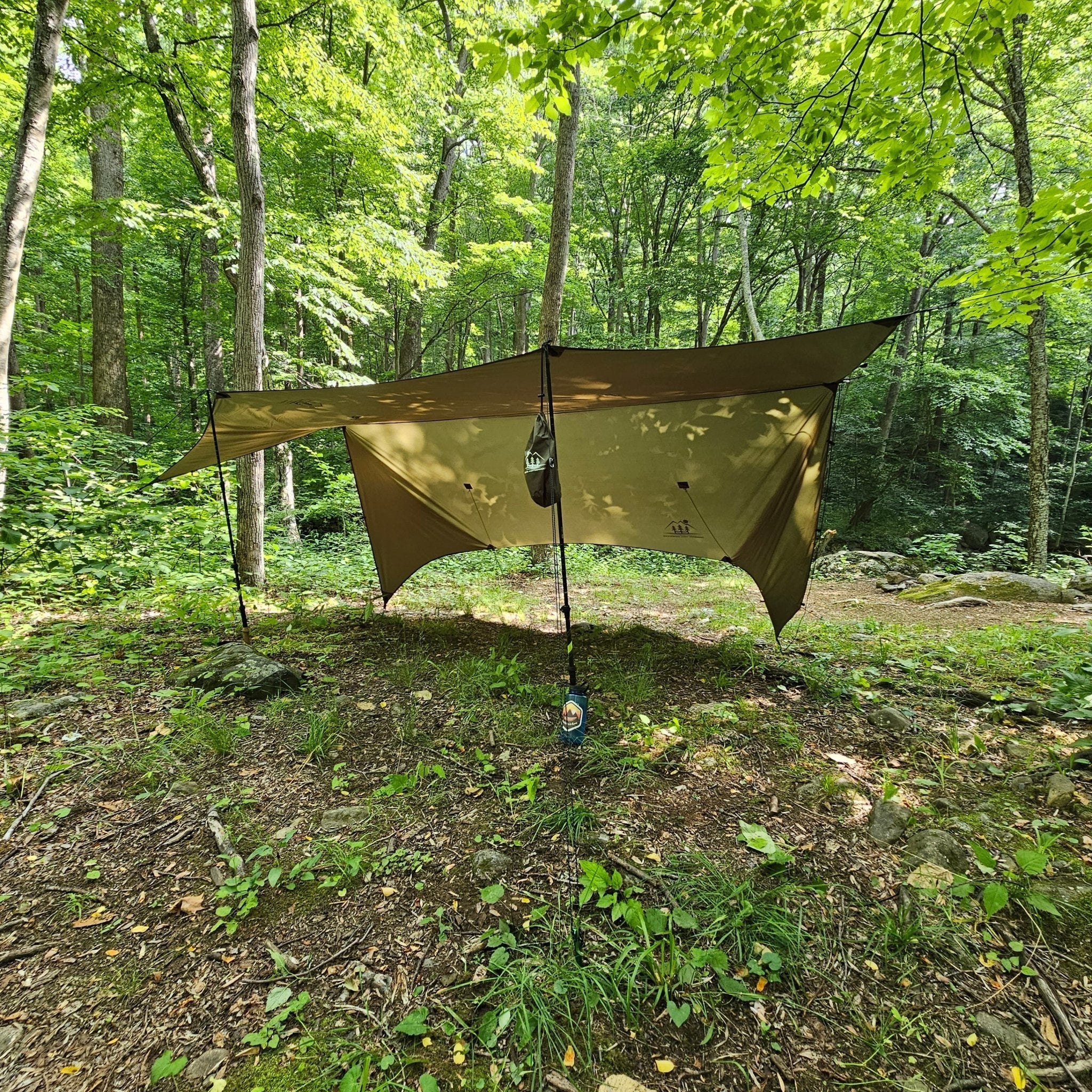 Hideaway Hammock Rain Tarp – 12' All-Weather Camping Shelter