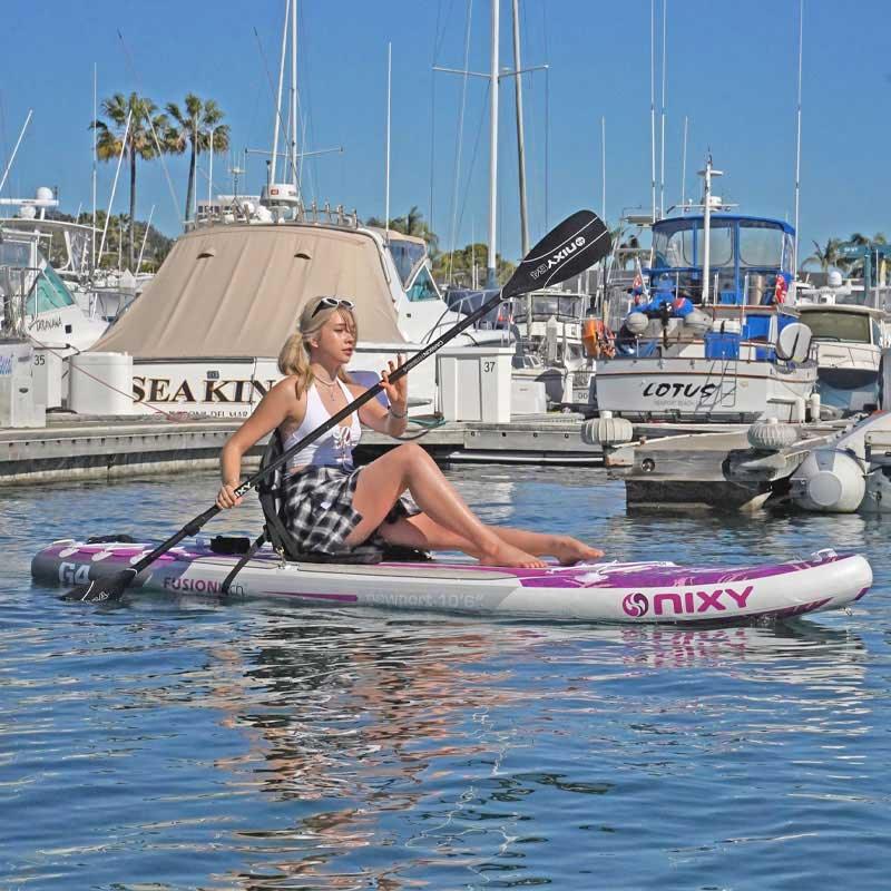 NIXY Premium SUP Kayak Seat – Deluxe EVA Cushioned Paddle Board Seat
