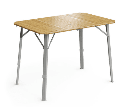 Dometic GO Compact Bamboo Camp Table
