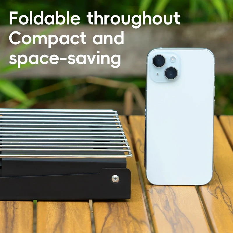 Qunature Foldable Charcoal BBQ Grill