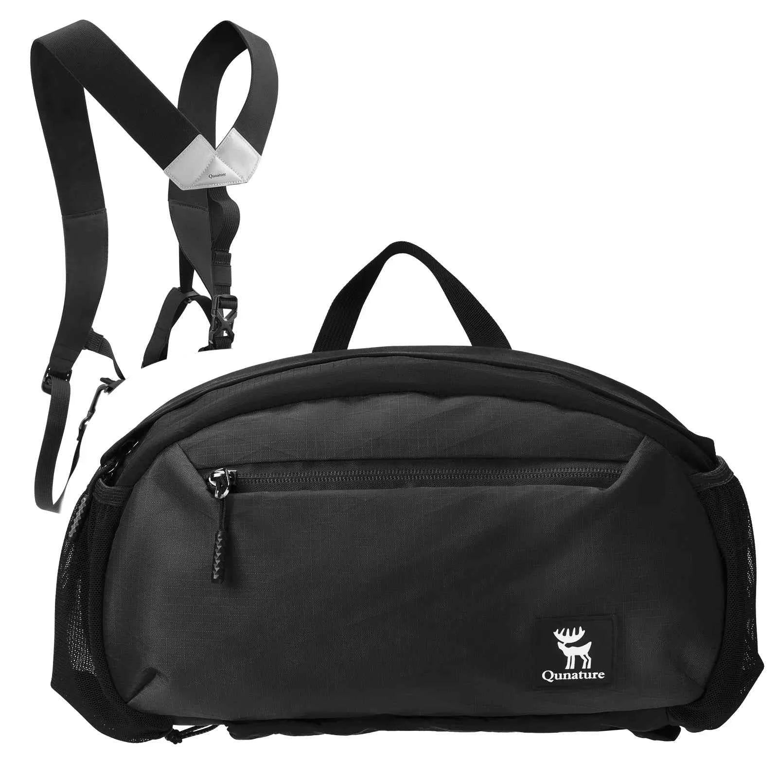 Qunature Lightweight Outdoor Sling Pack & Waist Bag – 7.9L