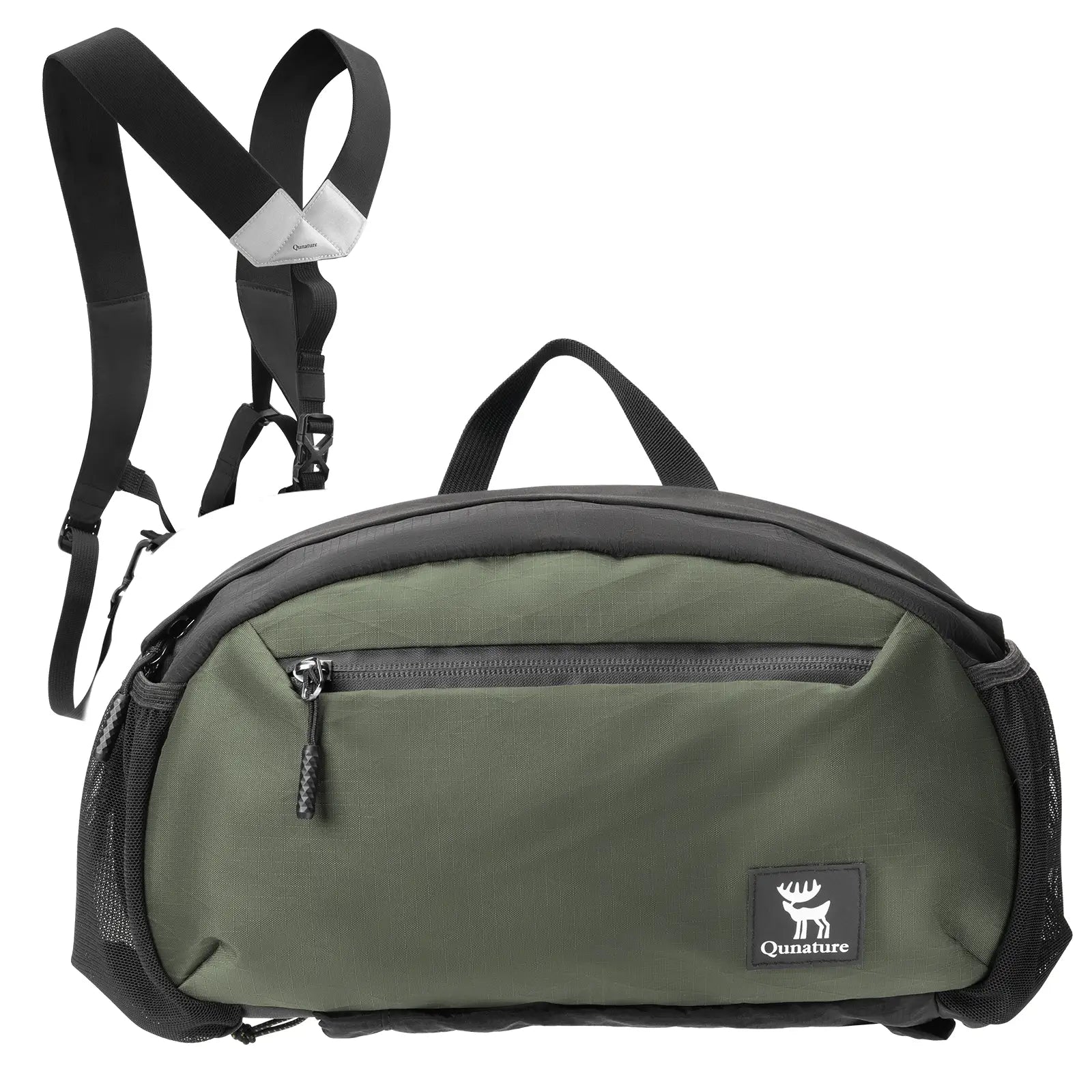 Qunature Lightweight Outdoor Sling Pack & Waist Bag – 7.9L