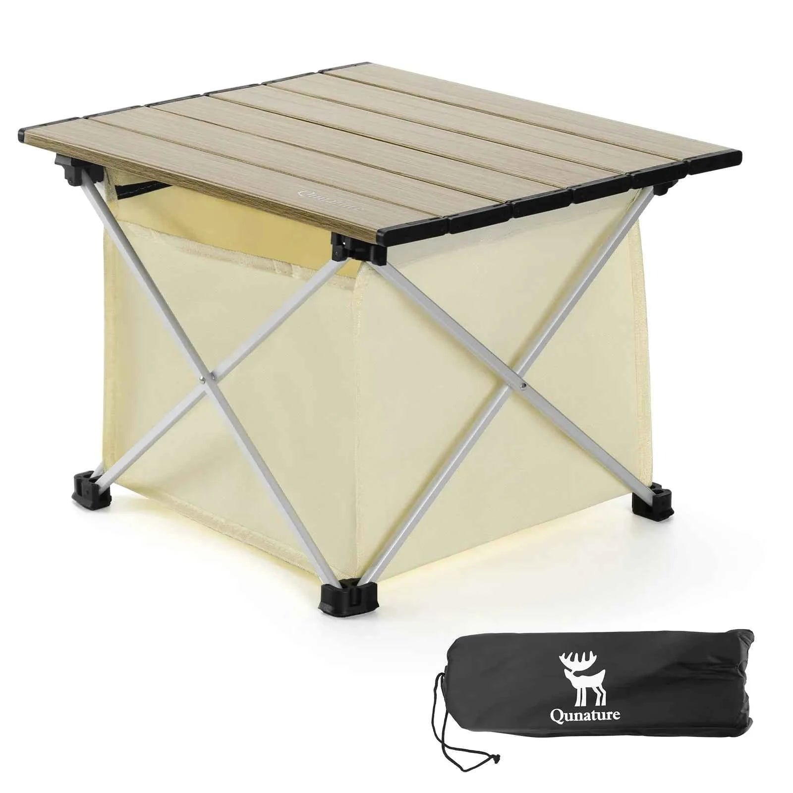 Qunature TrailTable™ Ultralight Foldable Aluminum Camping Table