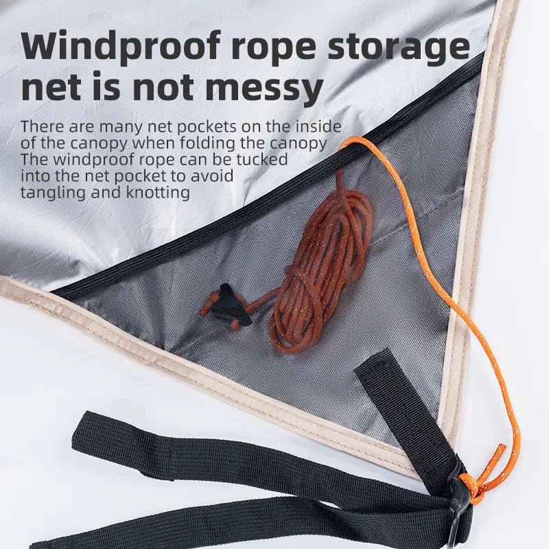 Qunature UPF50+ Waterproof Camping Canopy Sun Shelter