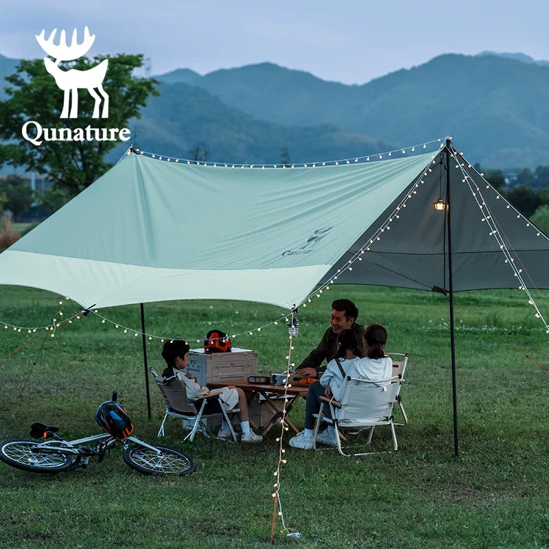 Qunature UPF50+ Waterproof Camping Canopy Sun Shelter