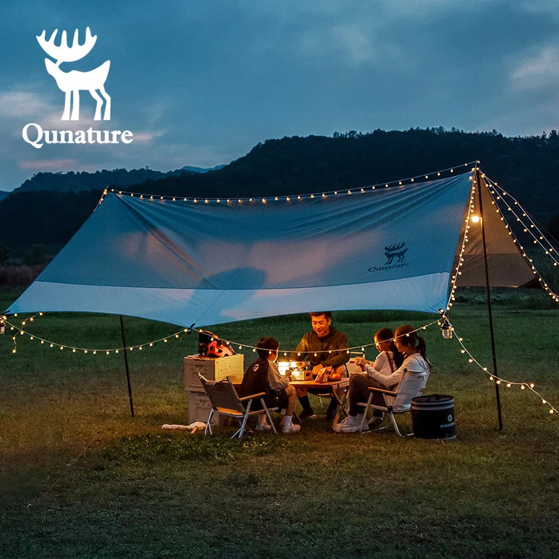 Qunature UPF50+ Waterproof Camping Canopy Sun Shelter