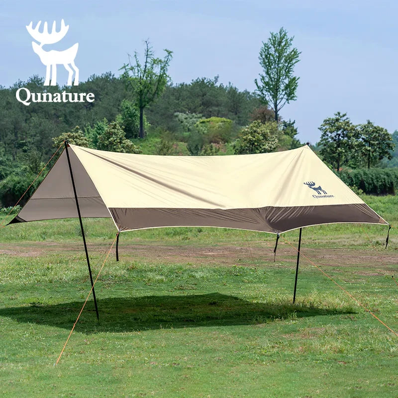 Qunature UPF50+ Waterproof Camping Canopy Sun Shelter