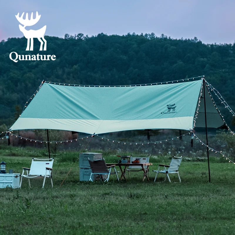 Qunature UPF50+ Waterproof Camping Canopy Sun Shelter