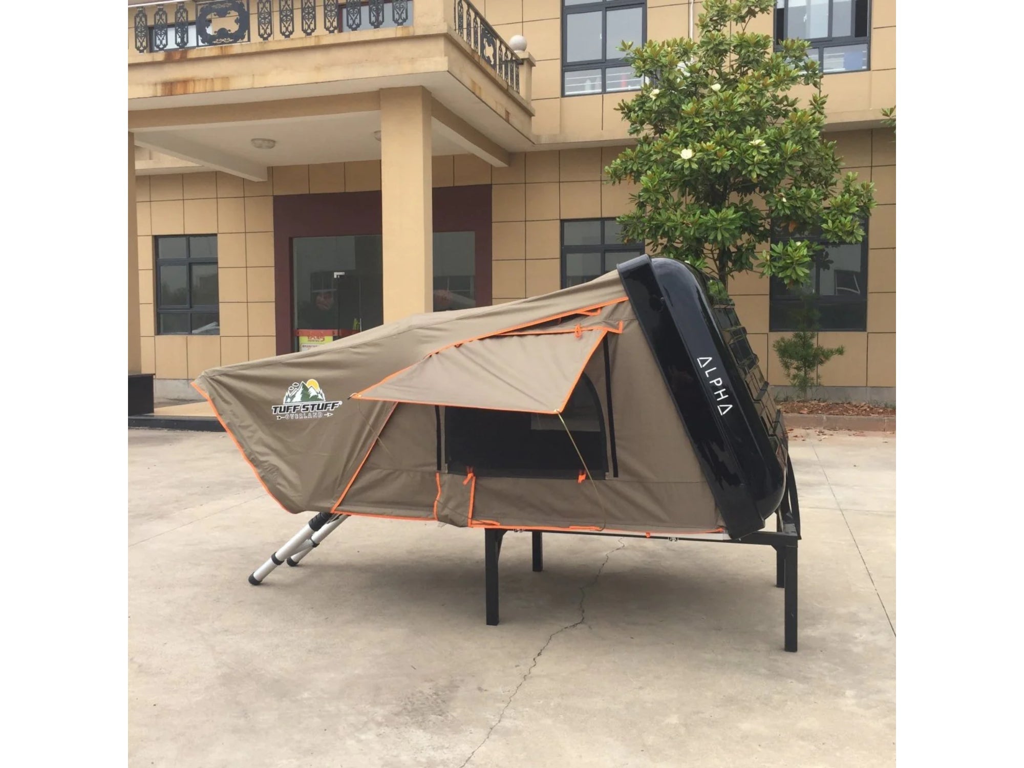 Tuff Stuff Alpha II Hard Shell Rooftop Tent – 2 Person
